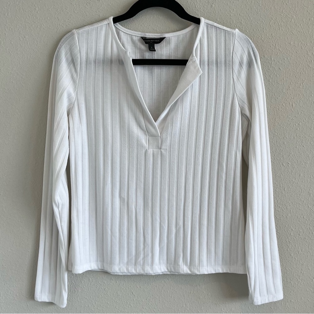Banana Republic Wide Ribbed shirt